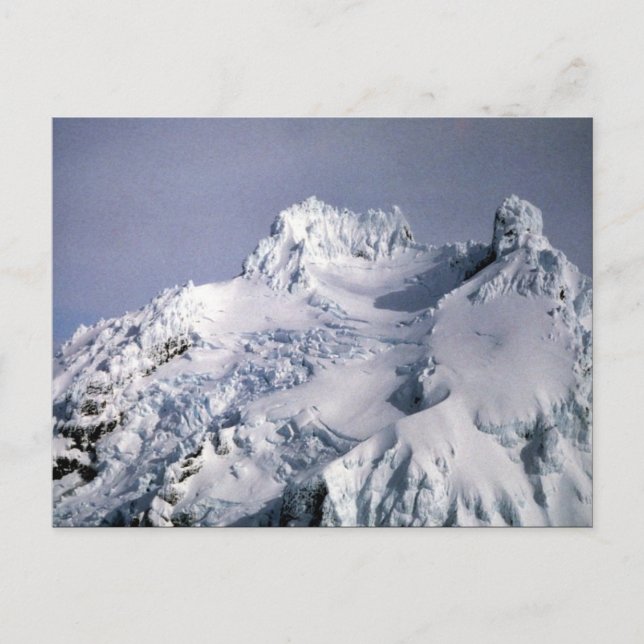 Postal Isla Unimak, Volcán Isanotski (Anverso)