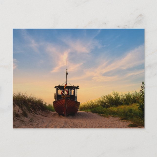 Postal Isla Usedom - Alemania (Anverso)