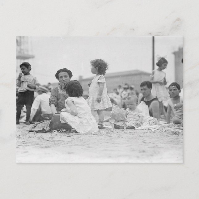 Postal Isla Vintage Coney (Anverso)