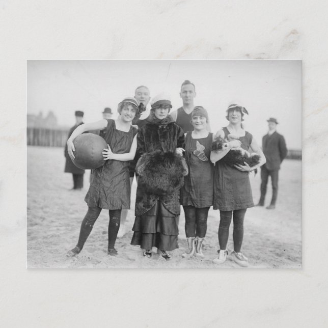 Postal Isla Vintage Coney (Anverso)