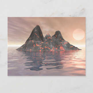 Postal Isla Volcano
