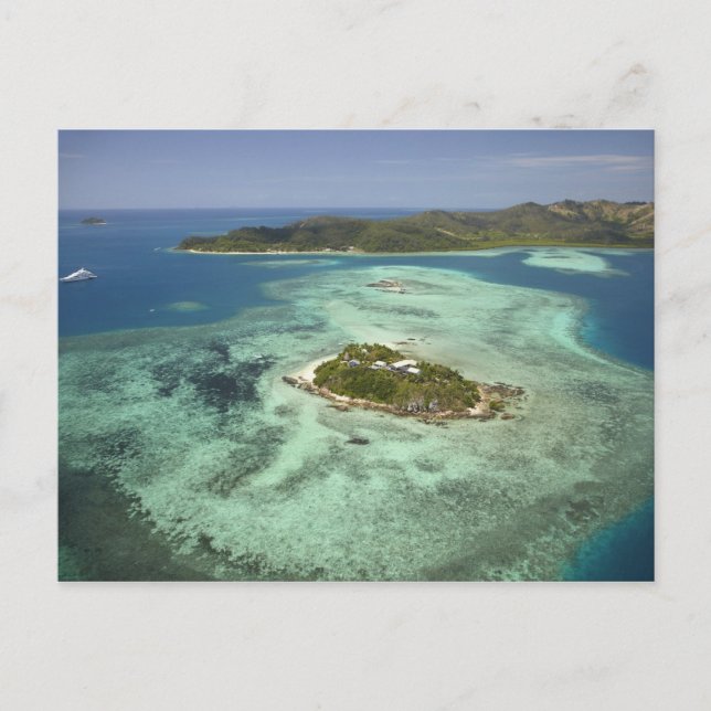 Postal Isla Wadigi, Islas Mamanuca, Fiji (Anverso)