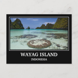Postal Isla Wayag Indonesia