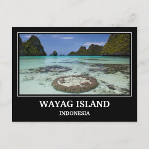 Postal Isla Wayag Indonesia
