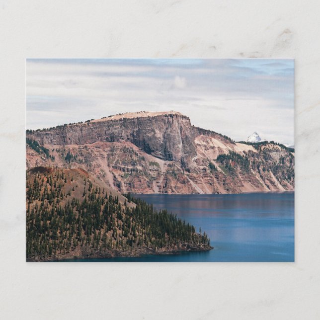 Postal Isla Wizard, Rock Llao, Monte Thielsen (Anverso)