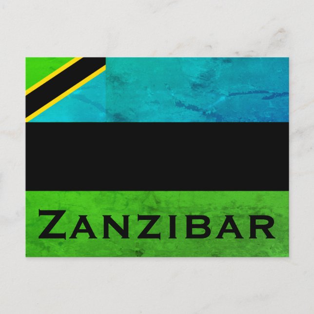 Postal Isla Zanzíbar, Tanzania (Anverso)