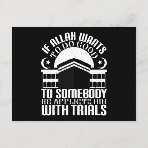 Postal Islam - si Alá quiere hacer el bien