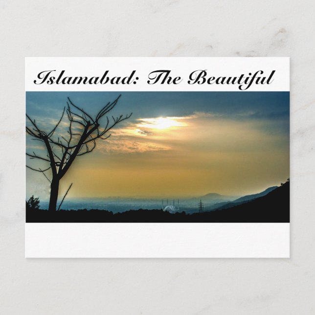 Postal Islamabad La Hermosa (Anverso)