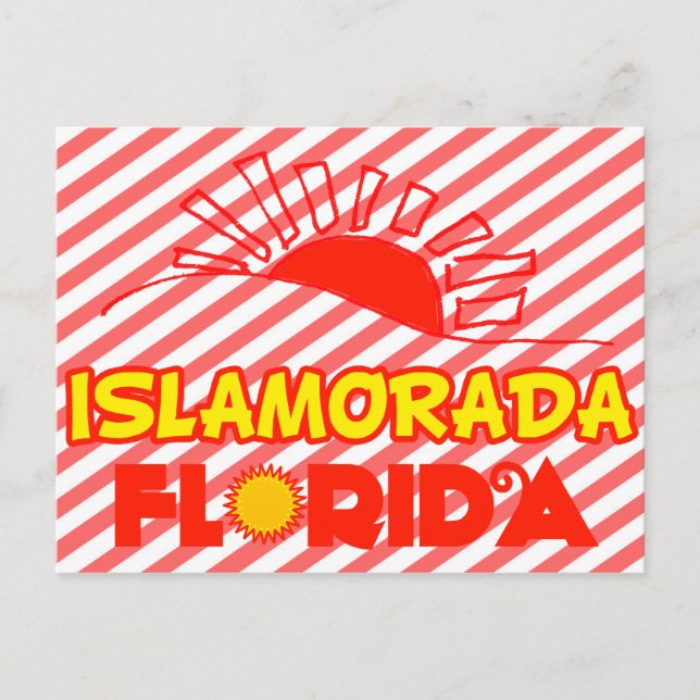 Postal Islamorada, Florida (Anverso)