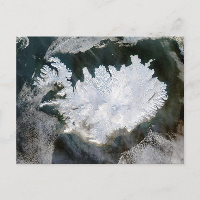 Postal Islandia (Anverso)