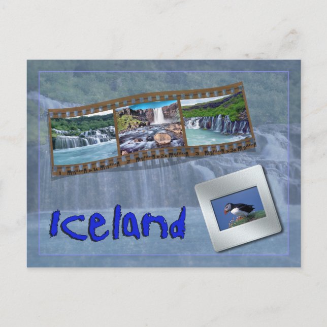 Postal Islandia (Anverso)
