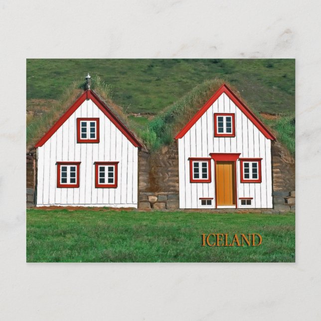 Postal Islandia (Anverso)