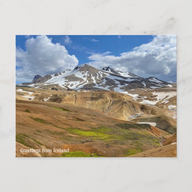 Postal Islandia - Postcard (Anverso)