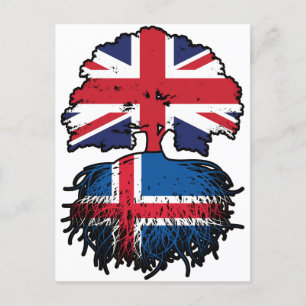 Postal Islandia Reino Unido de Gran Bretaña e Irlanda del