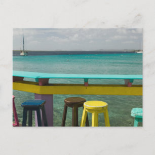 Postal Islas ABC, BONAIRE, Kralendijk: Vista al mar