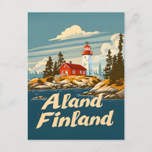 Postal Islas Åland Finlandia