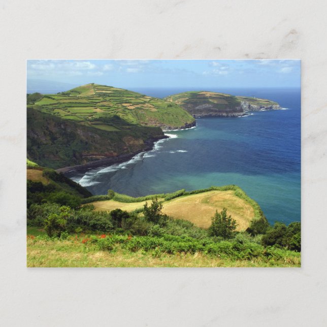 Postal Islas Azores, Portugal (Anverso)
