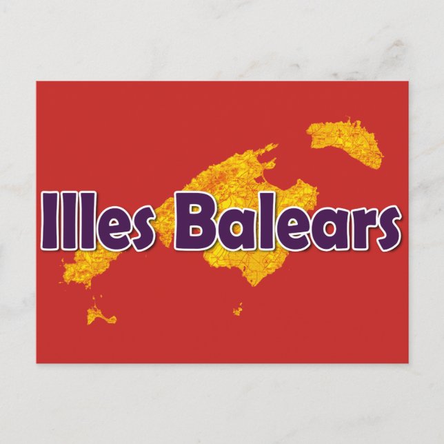 Postal Islas Baleares (Anverso)