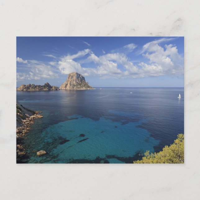 Postal Islas Baleares, Ibiza, España (Anverso)