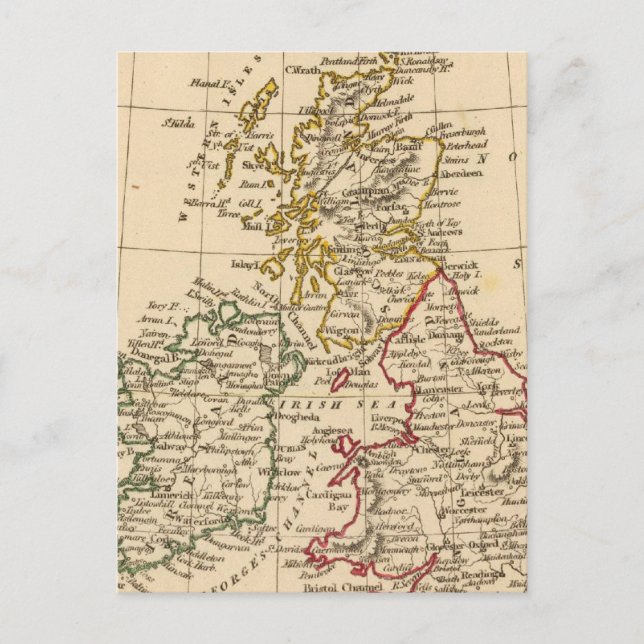 Postal Islas Británicas (Anverso)
