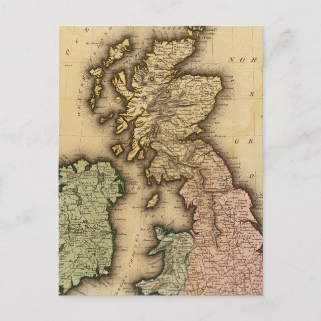 Postal Islas Británicas (Anverso)