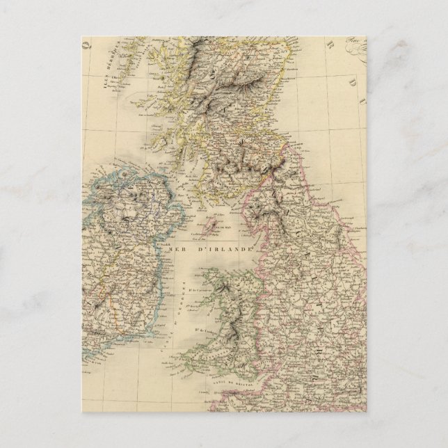 Postal Islas Británicas 2 (Anverso)