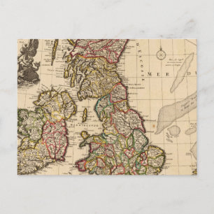 Postal Islas Británicas, Inglaterra, Irlanda