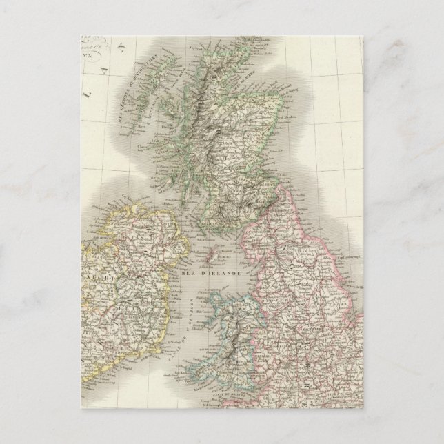 Postal Islas Británicas - Islas Británicas (Anverso)