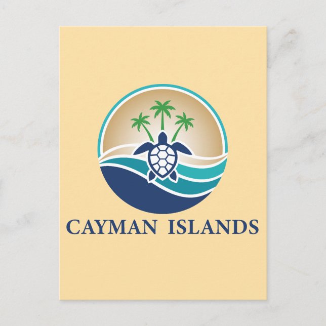 Postal Islas Caimán Caribe (Anverso)