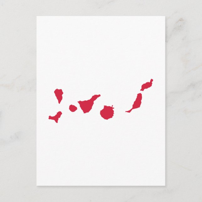 Postal Islas Canarias (Anverso)