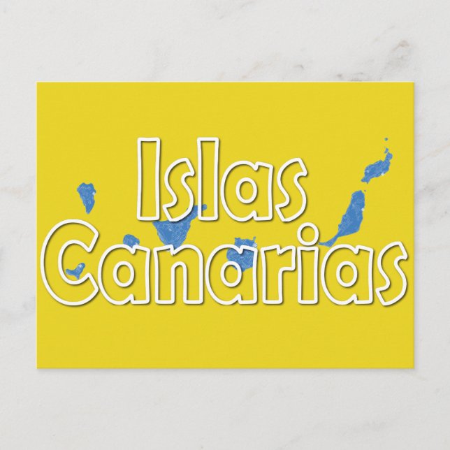 Postal Islas Canarias (Anverso)