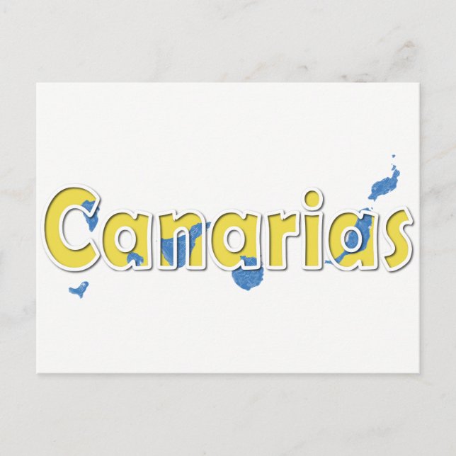 Postal Islas Canarias (Anverso)