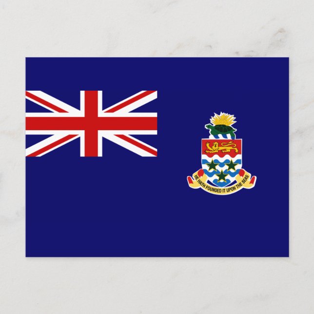 Postal islas cayán (Anverso)