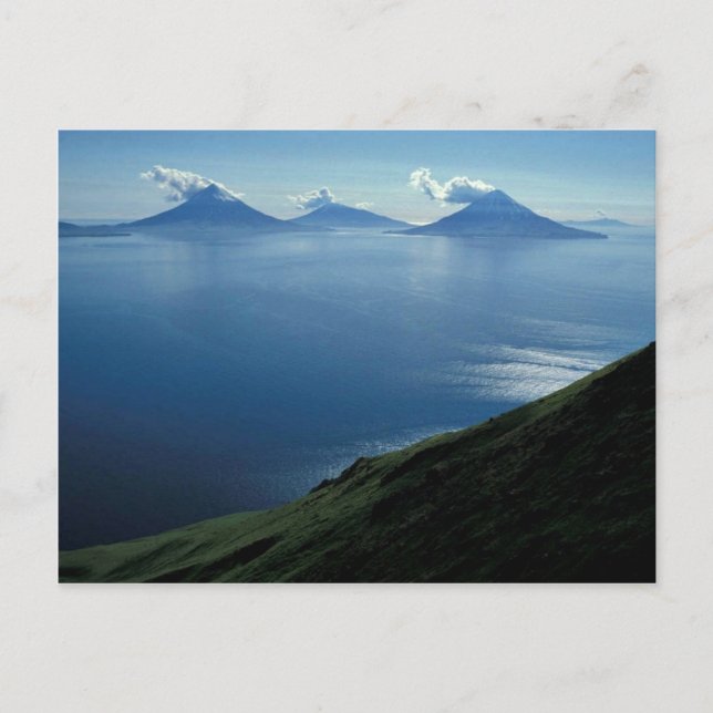 Postal Islas de las Cuatro Montañas (Anverso)