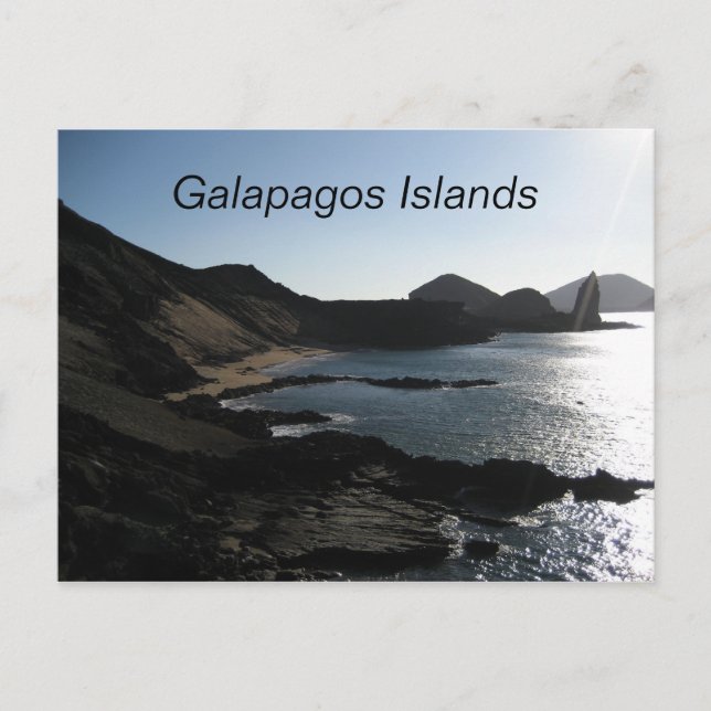 Postal Islas de las Islas Galápagos (Anverso)