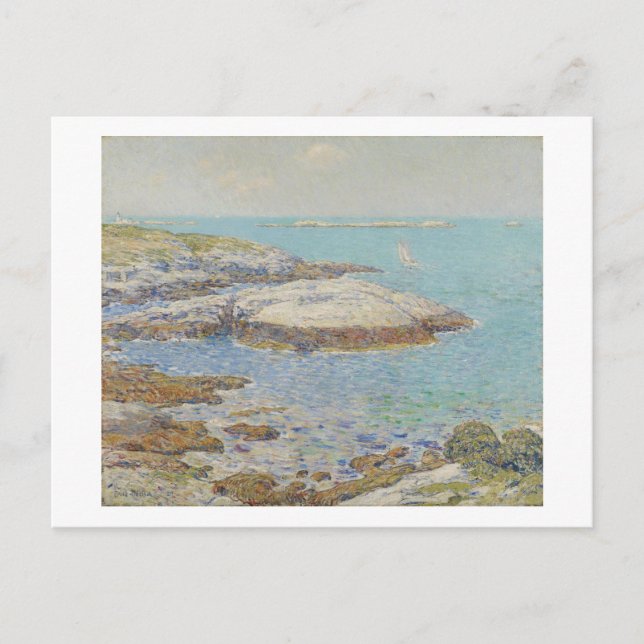 Postal Islas de los atolones, 1899 (aceite sobre lienzo) (Anverso)