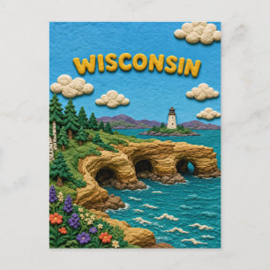 Postal Islas del Apóstol de Wisconsin KLAYKOO moderno