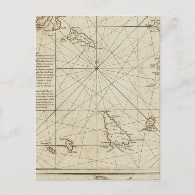 Postal Islas del Cabo Verde (Anverso)