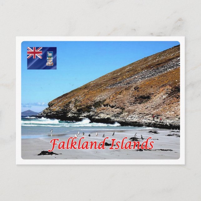Postal Islas Falkland (Anverso)