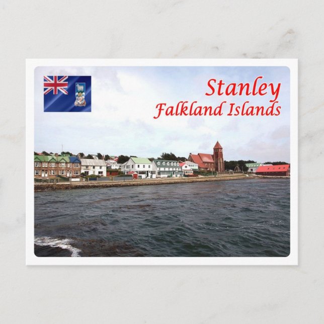 Postal Islas Falkland - Stanley (Anverso)