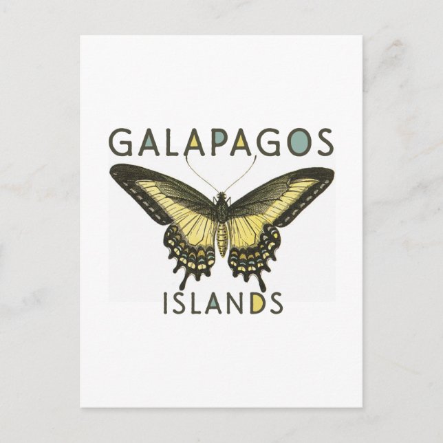 Postal Islas Galápagos (Anverso)