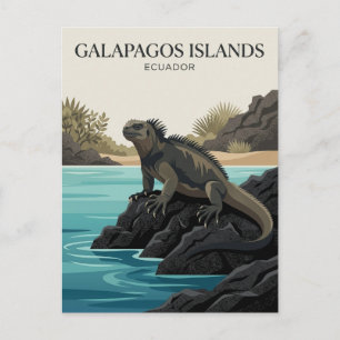 Postal Islas Galápagos Ecuador