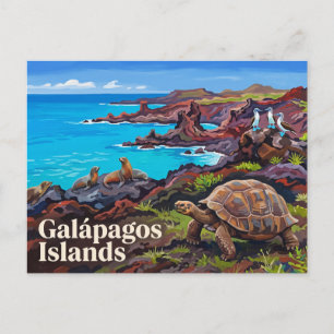 Postal Islas Galápagos Ecuador