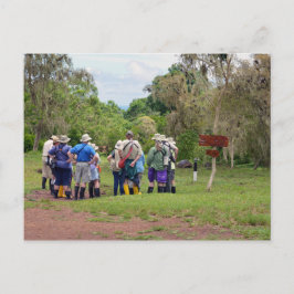 Postal Islas Galápagos: Turistas en el santuario de Torto