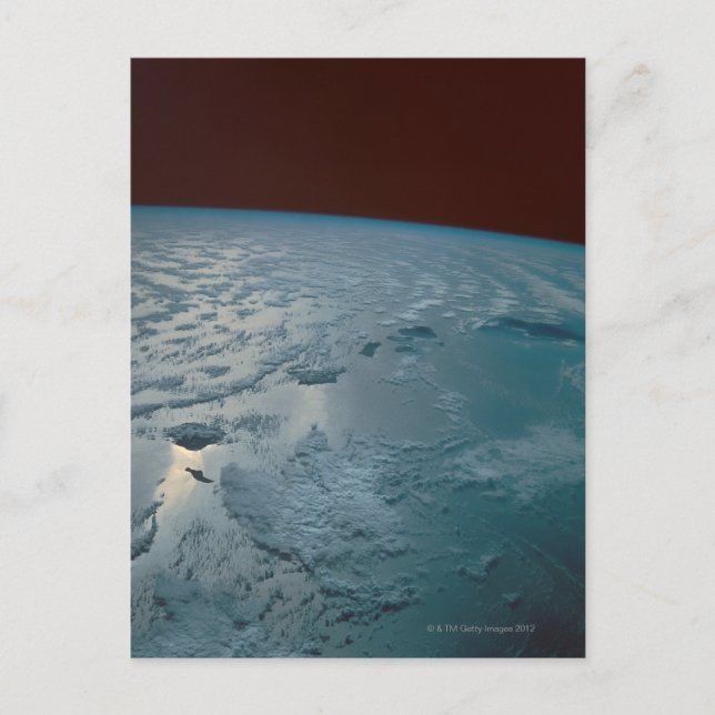 Postal Islas Hawaianas tomadas del transbordador espacial (Anverso)