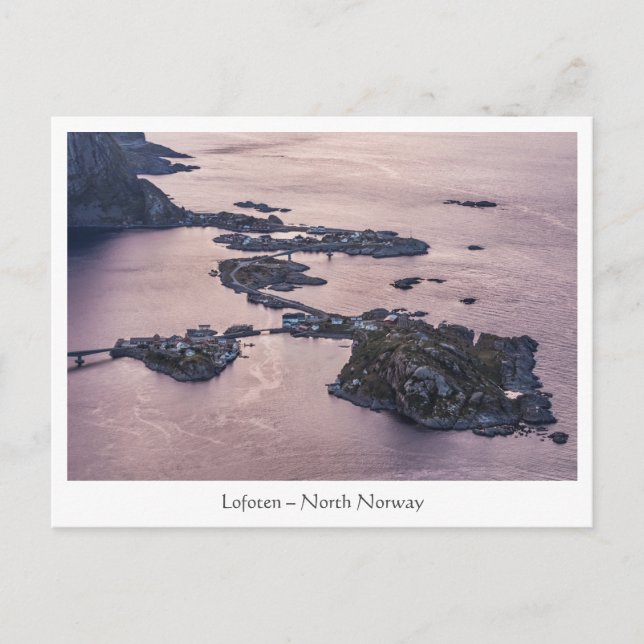 Postal Islas Lofoten (Anverso)