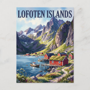 Postal Islas Lofoten Noruega