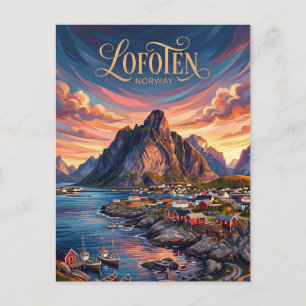 Postal Islas Lofoten Noruega