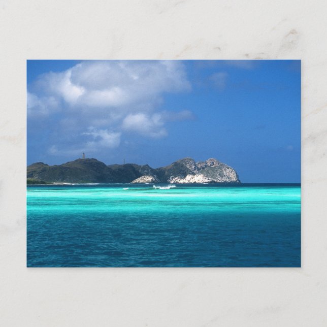 Postal Islas Los Roques, Venezuela (Anverso)