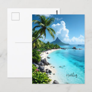 Postal Islas Maldivas